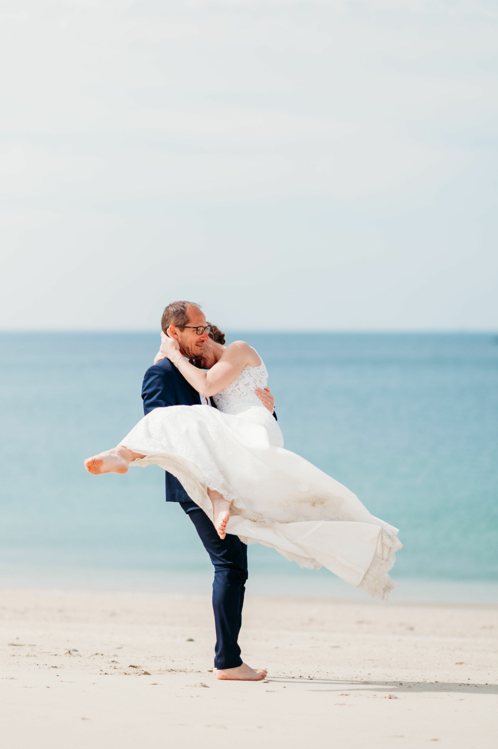 photo mariage plage - Marine Croum