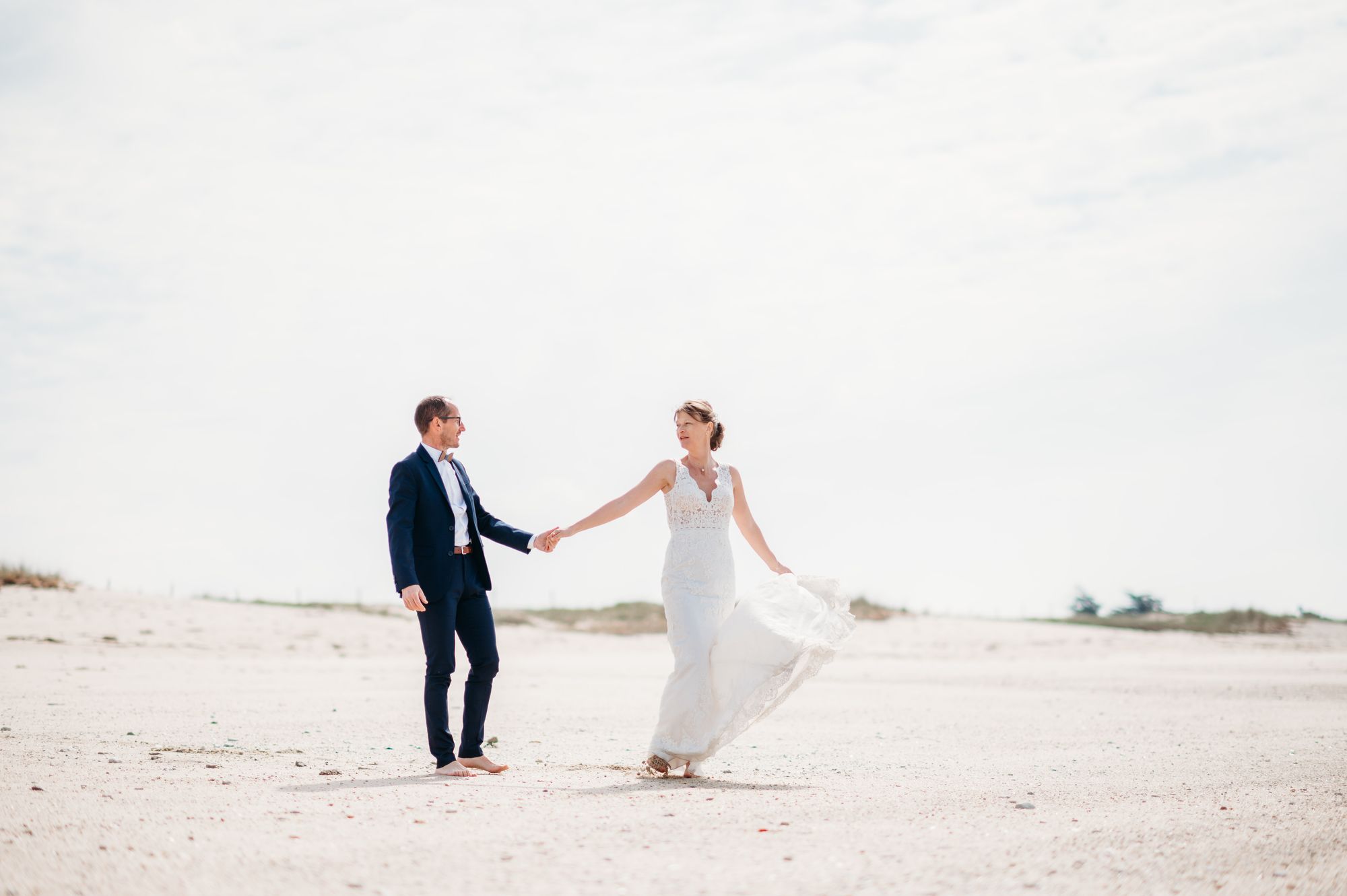 photo mariage plage - Marine Croum